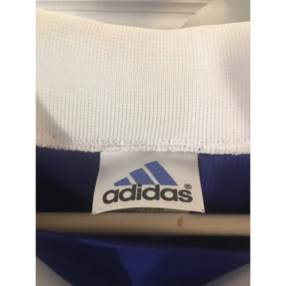 Adidas Fc Dallas Blue And White Stripe MLS Jersey Men’s Sz XL No 18‎ NovaFC.org - Picture 3 of 8